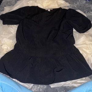 New never worn Black Blouse